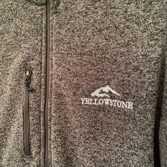 EUC Men’s Salt & Pepper GreyZip up Sweater - Picture 2 of 6